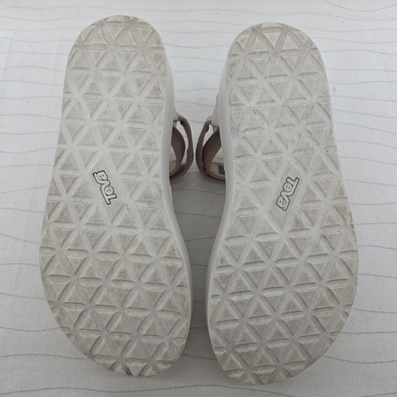 Teva Women Flatform Universal Karina Macaroon Mult Platform Sandals 1125652 Sz 8 - Picture 11 of 12